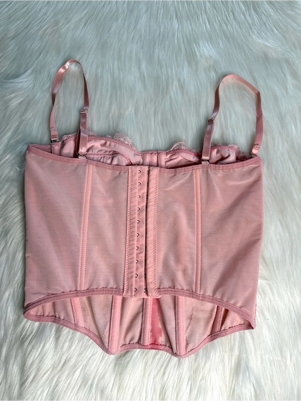N/A pink lace